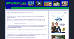 Desktop Screenshot of coloradobuildersguide.com