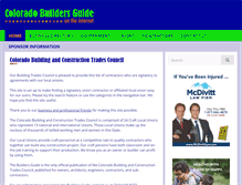 Tablet Screenshot of coloradobuildersguide.com
